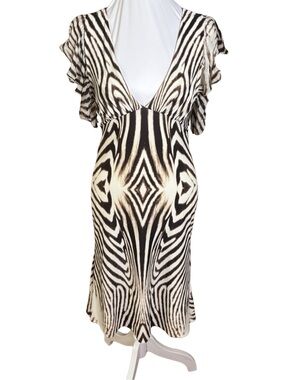 Roberto Cavalli SS2006 Zebra Print Dress